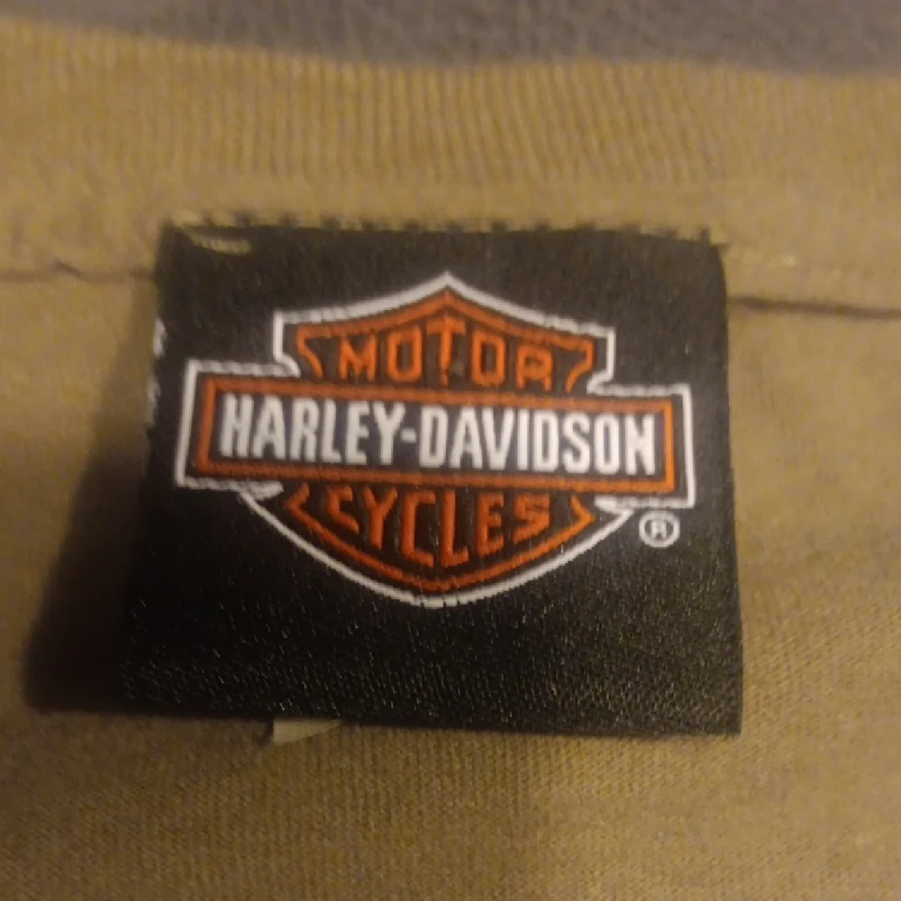 Men's Harley-Davidson Badlands Brown T-Shirt - Picture 6 of 7